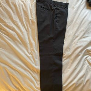 H&M Dark Gray Dress Pants Elegant Formal Wear - Slim fit